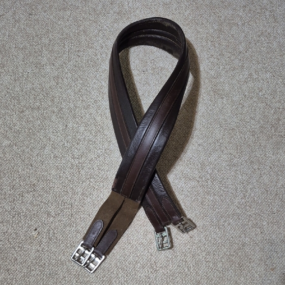 Other - 54" Leather Girth- Horse Tack